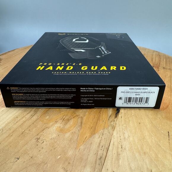 EVOSHIELD Pro-Srz 2.0 Batter's Hand Guard Size Large - Black- Right Hand Hitter - Picture 5 of 5